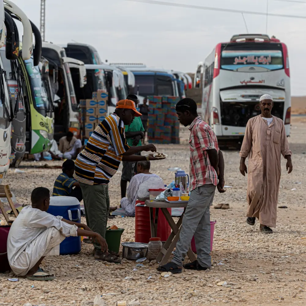عودة السودانيين من مصر